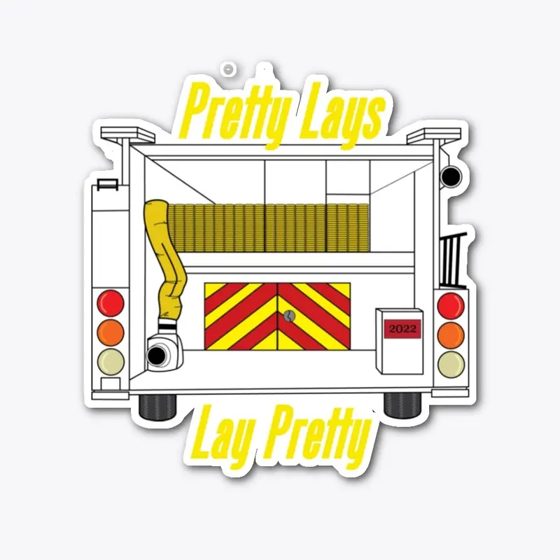 Pretty Lays, Lay Pretty Sticker